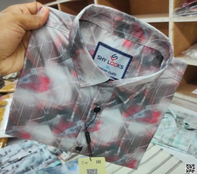 Premium full Sleeve China Magnet Print Shirt